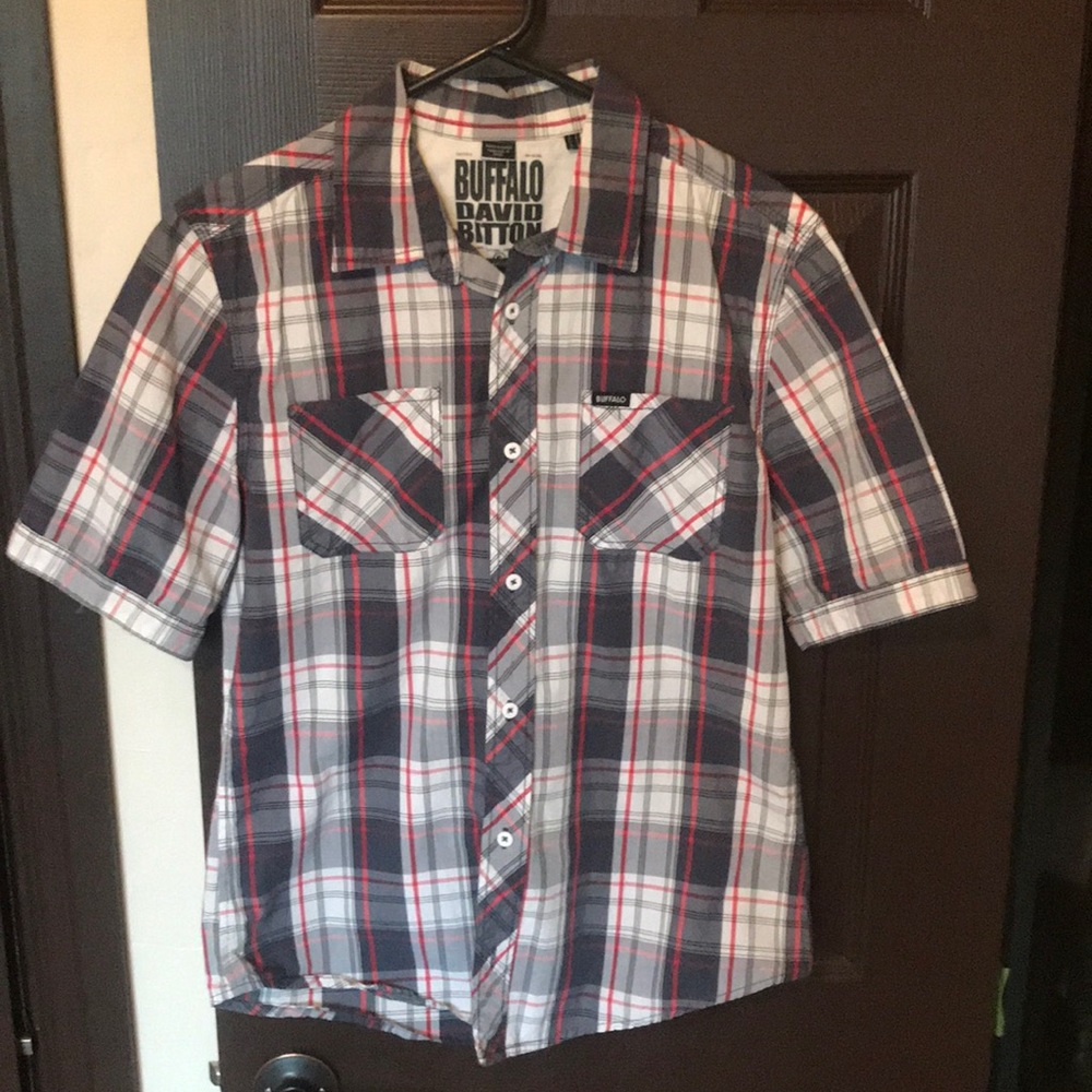 Buffalo collared short sleeve
